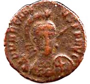 Follis - Arcadius CONCORDIA; Constantinopolis obverse image