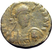 Follis - Arcadius CONCORDIA AVGG; Antioch obverse image