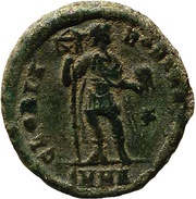 Maiorina - Arcadius GLORIA ROMANORVM; Heraclea, Rome, 392-395 reverse image