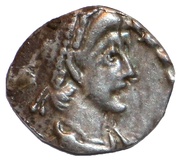 Siliqua - Arcadius VIRTVS ROMANORVM; Mediolanum obverse image