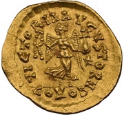 Tremissis - Leo I VICTORIA AVGVSTORVM; Constantinopolis, Rome, 462-466 reverse image