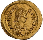 Semissis - Leo I VICTORIA AVGG; Constantinopolis obverse image