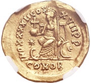 Solidus - Aelia Eudocia IMP XXXXII COS; Constantinopolis reverse image