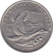 4 Riels Cryptocleidus reverse image