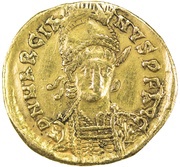 Solidus - Marcian VICTORIA AVGGG; Constantinopolis obverse image