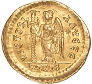 Solidus - Aelia Verina VICTORIA AVGGG; Constantinopolis, Rome, 462-466 reverse image