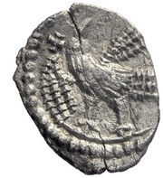 ½ Siliqua in the name of Zeno Milan mint; eagle reverse image