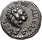 Denarius LIB LEG III obverse image