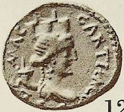 Denarius SICILIA; Carthage and Medusa obverse image