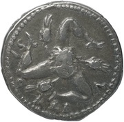 Denarius SICILIA; Carthage and Medusa, Rome, 68 reverse image