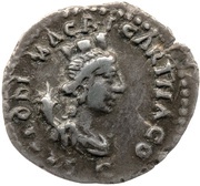 Denarius SICILIA; Medusa; Carthage obverse image