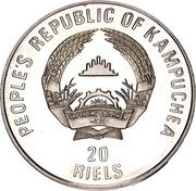 20 Riels - XXV Summer Olympic Games, Barcelona obverse image