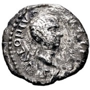 Denarius - Clodius Macer PROPRAE AFRICAE obverse image