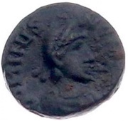 Æ10 - Bonifacius Cross within a wreath; Carthage obverse image