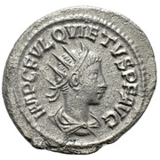 Antoninianus - Quietus SPES PVBLICA obverse image