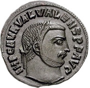 Æ22 - Valerius Valens obverse image