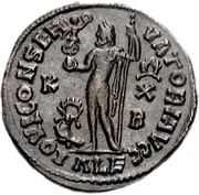 Æ22 - Valerius Valens reverse image