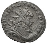 Antoninianus - Aureolus in the name of Postumus; PAX EQVITVM obverse image