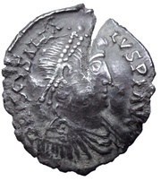 Siliqua - Priscus Attalus obverse image