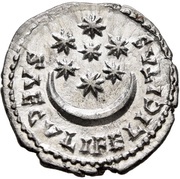 Denarius - Pescennius Niger SAECVLI FELICITAS; Caesarea, Rome, 193-194 reverse image