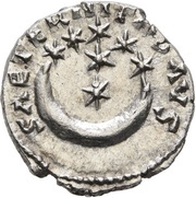 Denarius - Pescennius Niger SAETERNITAS AVS; Antioch, Rome, 193-194 reverse image