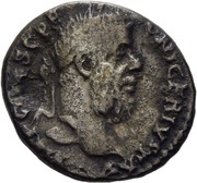 Denarius - Pescennius Niger APOLLINI SANCTO; Apollo obverse image