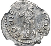 Denarius - Pescennius Niger BONI EVENTVS; Fides, Rome, 193-194 reverse image