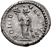 Denarius - Pescennius Niger BONI EVENTVS; Fides, Rome, 193-194 reverse image