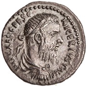 Denarius - Pescennius Niger FIDEI EXERCITVI obverse image