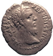Denarius - Pescennius Niger FORTVNAE RED; Fortuna obverse image