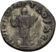 Denarius - Pescennius Niger INVICTO IMP TROPAEA, Rome, 193-194 reverse image