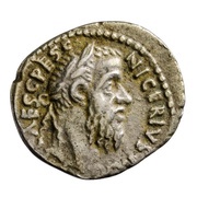 Denarius - Pescennius Niger VICTORIAE AVG; Victory obverse image
