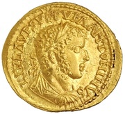 Aureus - Uranius Antoninus FECVNDITAS AVG; Fortuna obverse image