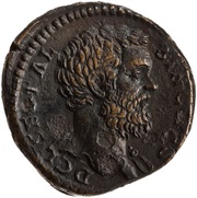 Sestertius - Clodius Albinus FORT REDVCI COS II S C; Fortuna obverse image