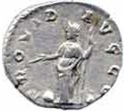 Denarius - Clodius Albinus PROVID AVG COS; Providentia, Rome, 193 reverse image