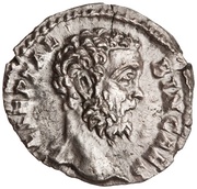 Denarius - Clodius Albinus PROVID AVG COS; Providentia obverse image