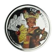 3000 Riels - Norodom Sihamoni The Legong, Cambodia, 2007 reverse image