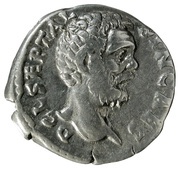 Denarius - Clodius Albinus FORT REDVCI COS II; Fortuna obverse image