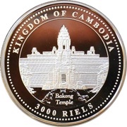 3000 Riels Year of the Pig obverse image