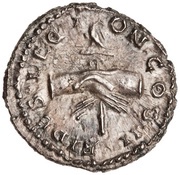 Denarius - Clodius Albinus FEL AVG COS II, Rome, 195-197 reverse image