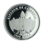 3000 Riels Year of the Pig obverse image