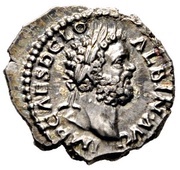 Denarius - Clodius Albinus SPE AVG COS II; Spes obverse image