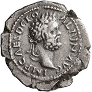 Denarius - Clodius Albinus SPES AVG COS II; Spes obverse image