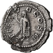 Denarius - Clodius Albinus SPES AVG COS II; Spes reverse image