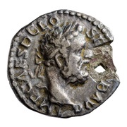 Denarius - Clodius Albinus VICT AVG COS II; Victory obverse image