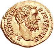 Aureus - Clodius Albinus PROVID AVG COS; Providentia obverse image