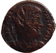 Follis - Decentius VICT DD NN AVG ET CAES; Rome obverse image