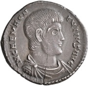 Siliqua - Magnentius obverse image