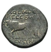 Augustus of Lystra, Lycaonia reverse image