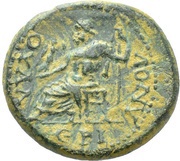 Æ - Tiberius Synnada reverse image